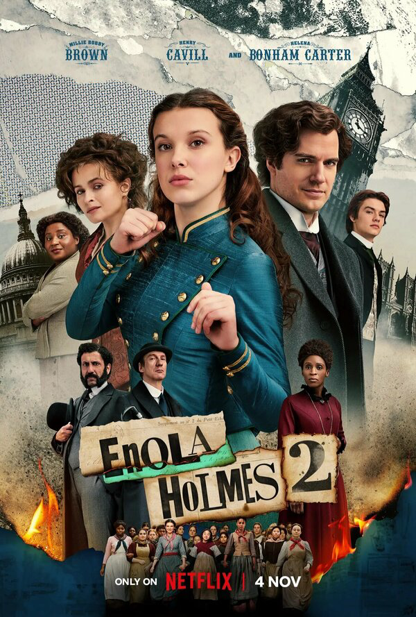 Энола Холмс 2 (2022) - смотреть онлайн